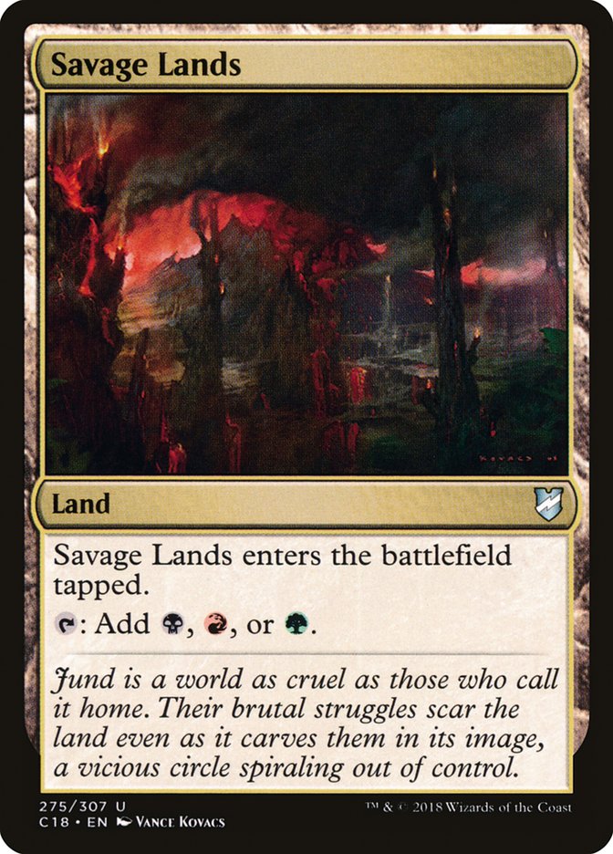 Savage Lands [Commander 2018] - Magic: The Gathering - Card Brawlers | Quebec | Canada |