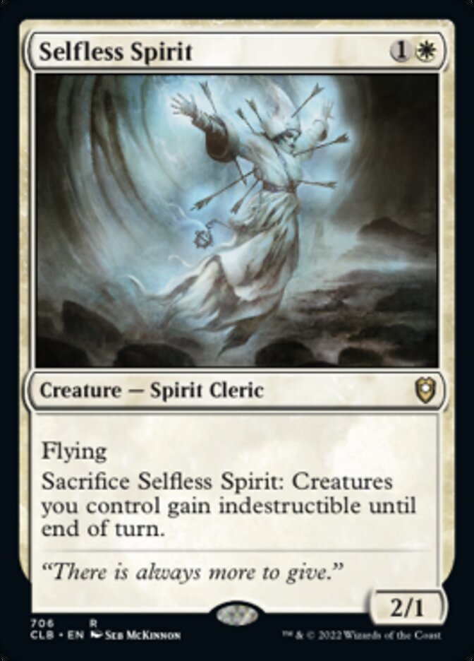 Selfless Spirit [Commander Legends: Battle for Baldur's Gate] - Magic: The Gathering - Card Brawlers | Quebec | Canada |