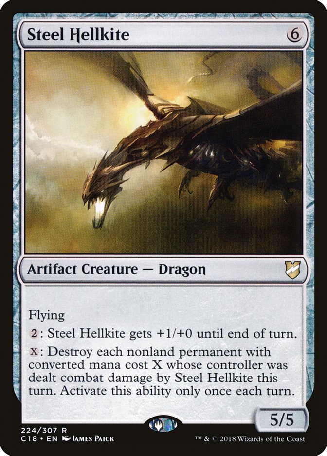 Steel Hellkite [Commander 2018] - Magic: The Gathering - Card Brawlers | Quebec | Canada |