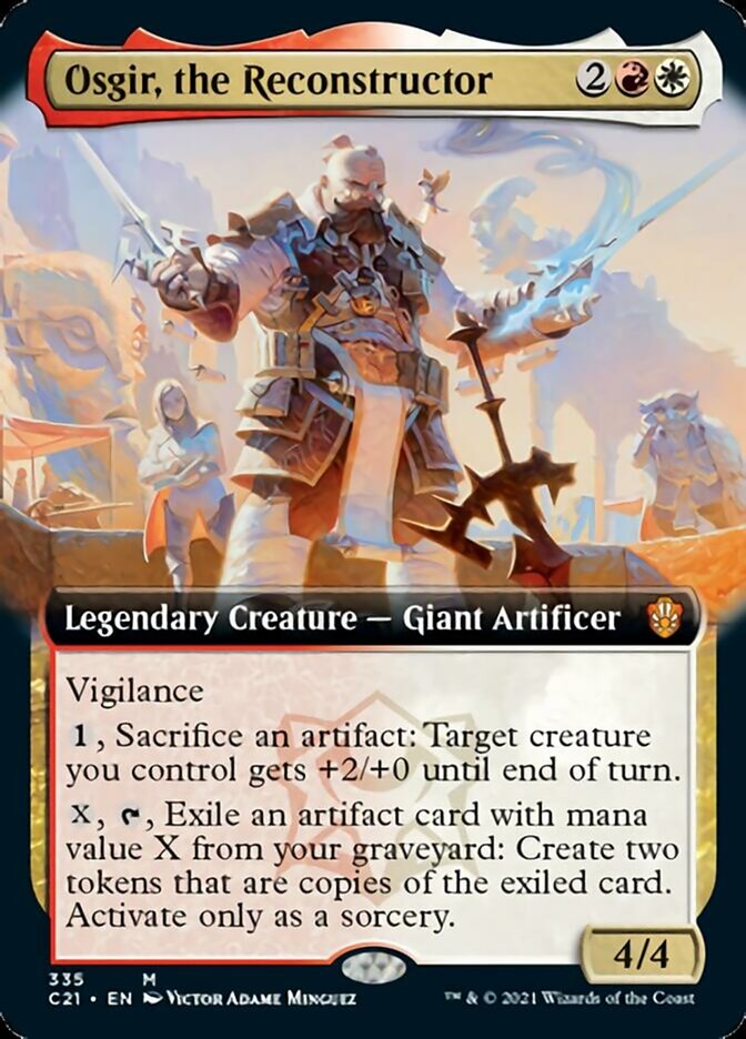 Osgir, the Reconstructor (Extended Art) [Commander 2021] - Magic: The Gathering - Card Brawlers | Quebec | Canada |