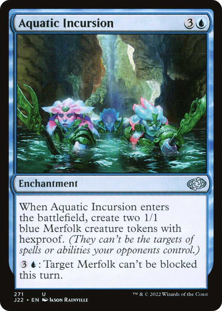 Aquatic Incursion [Jumpstart 2022] - Magic: The Gathering - Card Brawlers | Quebec | Canada |