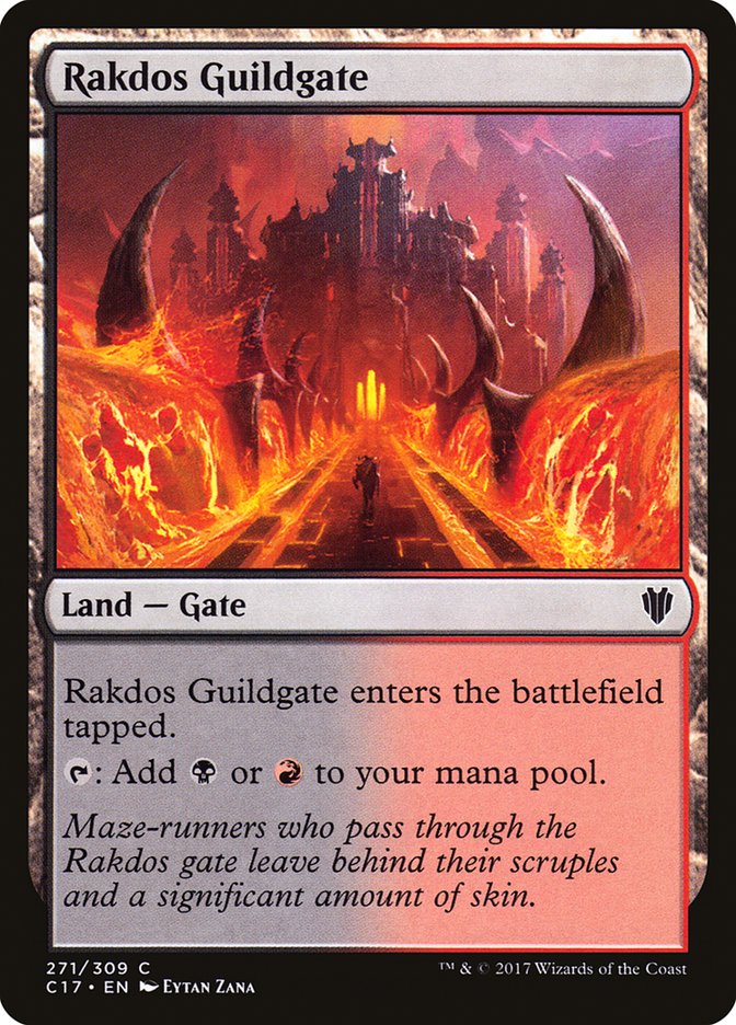 Rakdos Guildgate [Commander 2017] - Magic: The Gathering - Card Brawlers | Quebec | Canada |