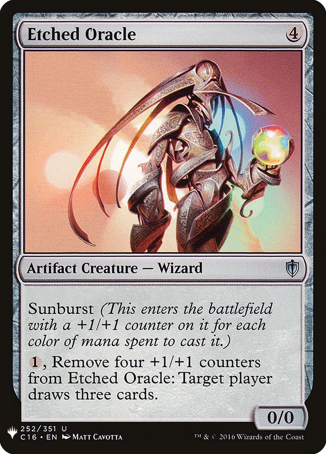 Etched Oracle [Mystery Booster] - Magic: The Gathering - Card Brawlers | Quebec | Canada |