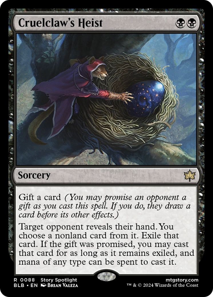 Cruelclaw's Heist [Bloomburrow] - Magic: The Gathering - Card Brawlers | Quebec | Canada |