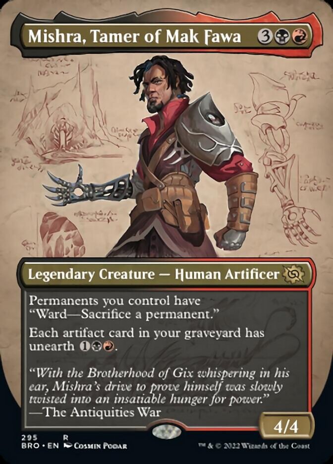 Mishra, Tamer of Mak Fawa (Borderless Alternate Art) [The Brothers' War] - Magic: The Gathering - Card Brawlers | Quebec | Canada |