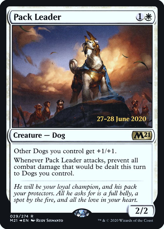 Pack Leader [Core Set 2021 Prerelease Promos] - Magic: The Gathering - Card Brawlers | Quebec | Canada |