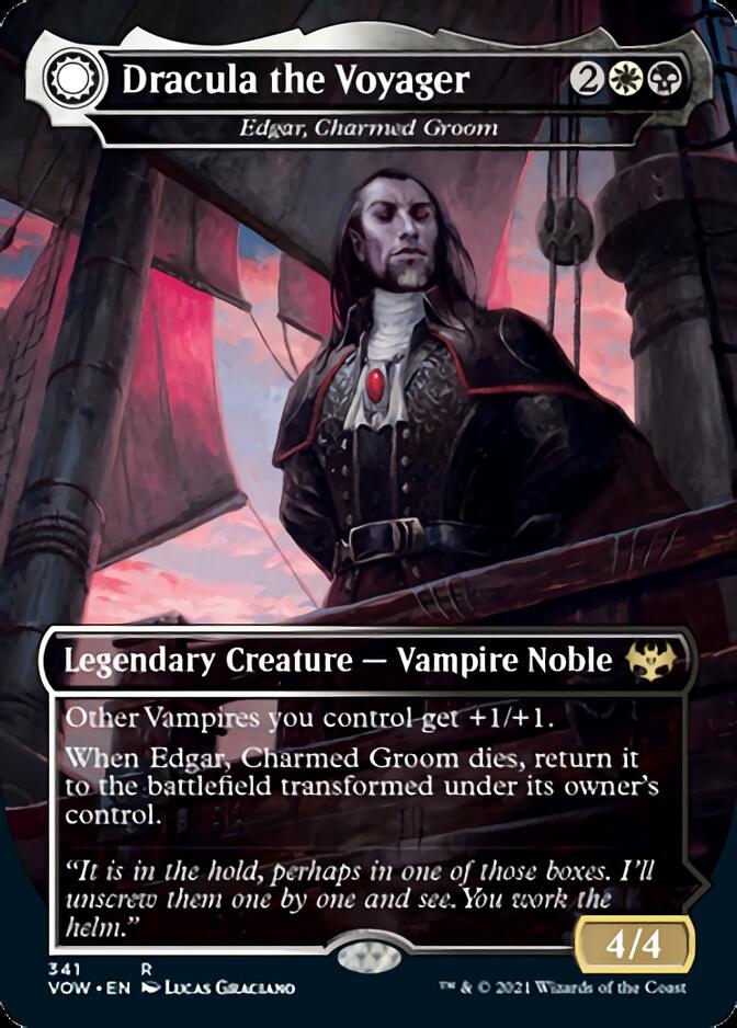 Edgar, Charmed Groom // Edgar Markov's Coffin - Dracula the Voyager // Casket of Native Earth [Innistrad: Crimson Vow] - Magic: The Gathering - Card Brawlers | Quebec | Canada |
