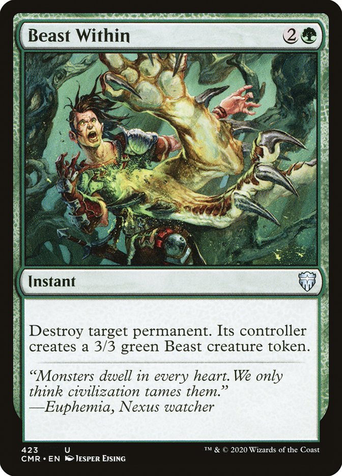 Beast Within [Commander Legends] - Magic: The Gathering - Card Brawlers | Quebec | Canada |