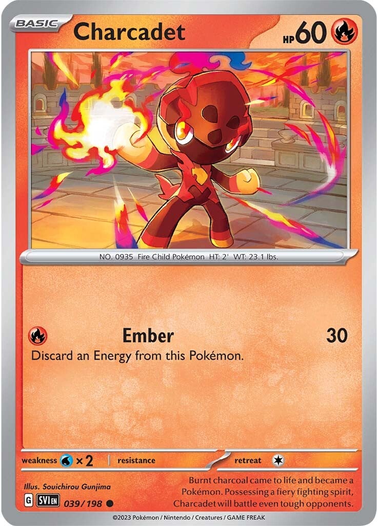 Charcadet (039/198) [Scarlet & Violet: Base Set] - Pokémon - Card Brawlers | Quebec | Canada |