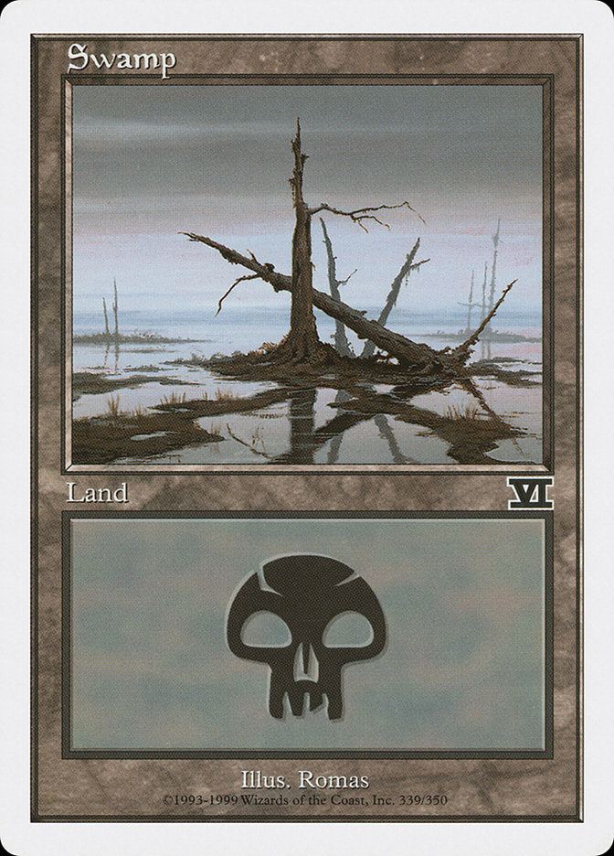 Swamp (339) [Classic Sixth Edition] - Magic: The Gathering - Card Brawlers | Quebec | Canada |