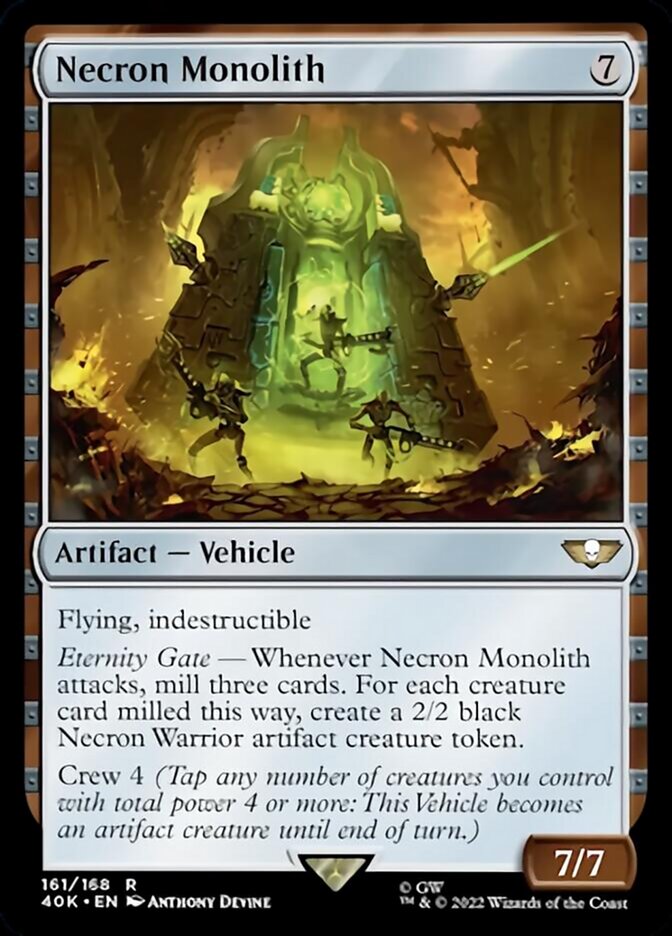 Necron Monolith [Warhammer 40,000] - Magic: The Gathering - Card Brawlers | Quebec | Canada |
