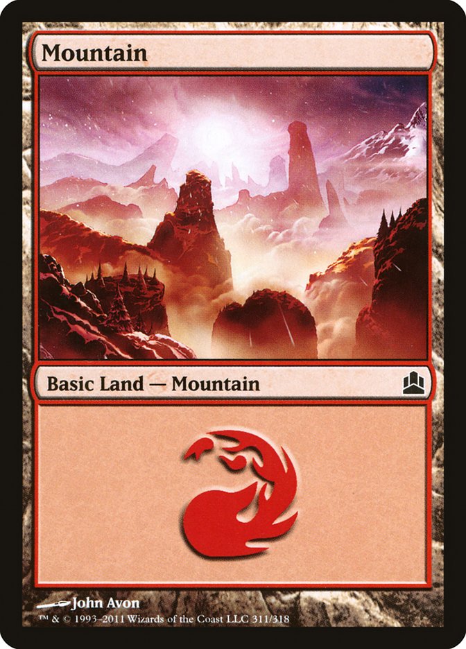Mountain (311) [Commander 2011] - Magic: The Gathering - Card Brawlers | Quebec | Canada |
