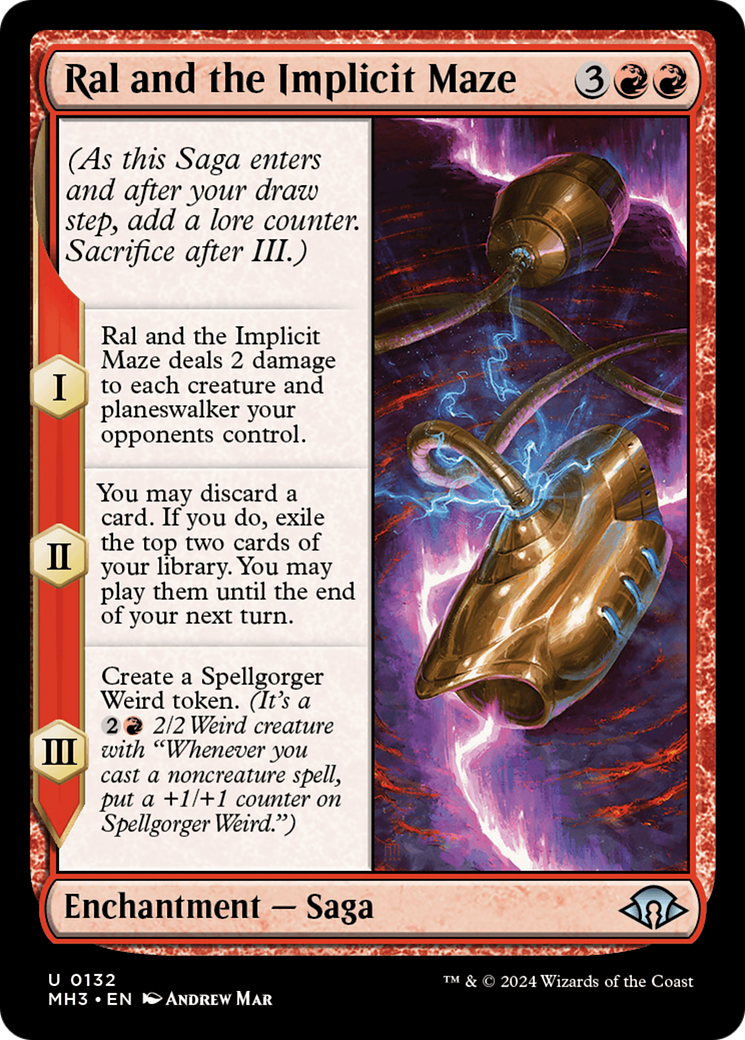 Ral and the Implicit Maze [Modern Horizons 3] - Magic: The Gathering - Card Brawlers | Quebec | Canada |