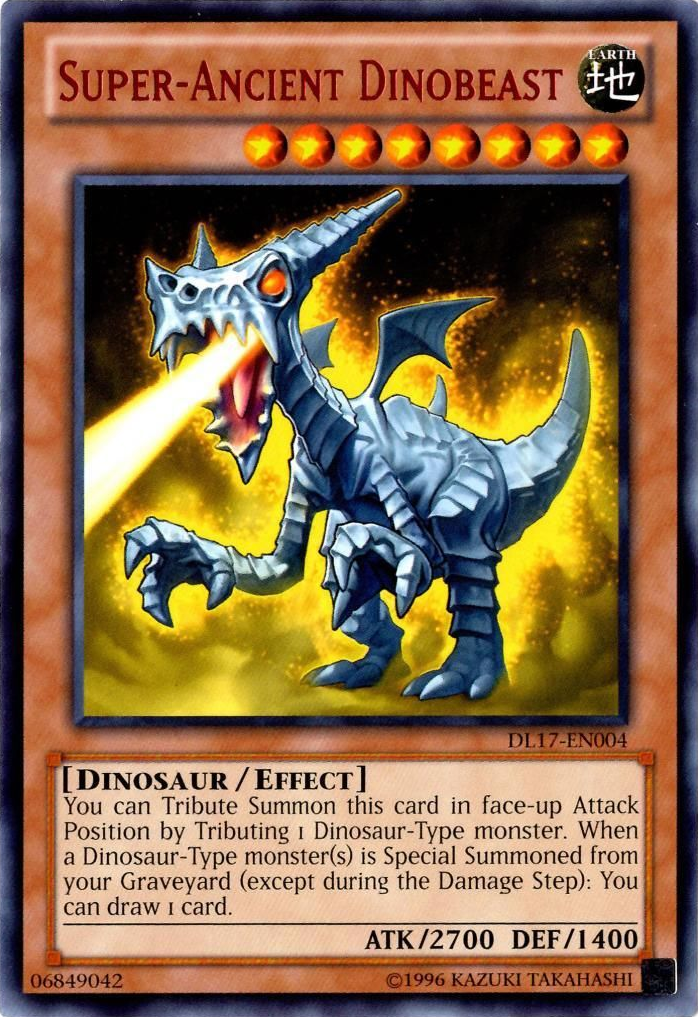 Super-Ancient Dinobeast (Red) [DL17-EN004] Rare - Yu-Gi-Oh! - Card Brawlers | Quebec | Canada |