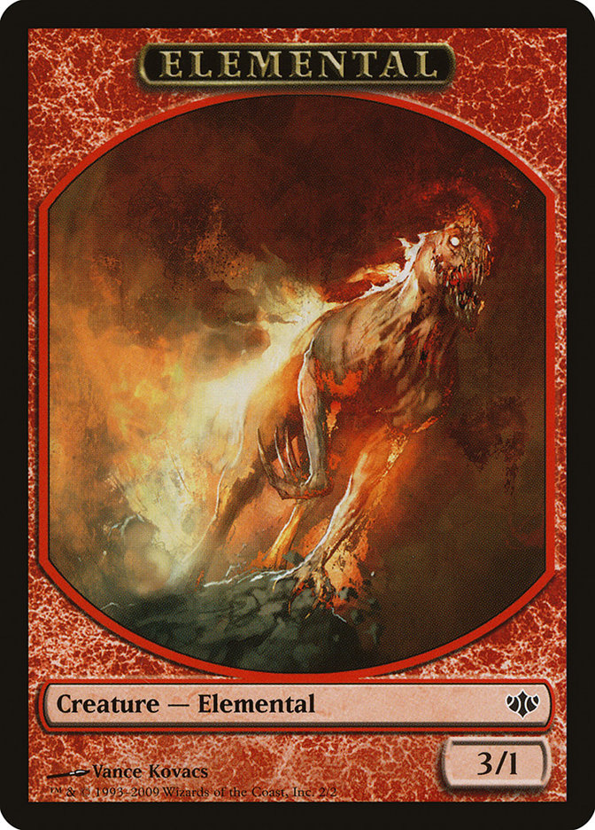 Elemental Token [Conflux Tokens] - Magic: The Gathering - Card Brawlers | Quebec | Canada |