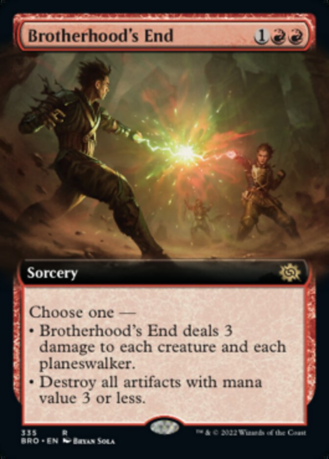 Brotherhood's End (Extended Art) [The Brothers' War] - Magic: The Gathering - Card Brawlers | Quebec | Canada |