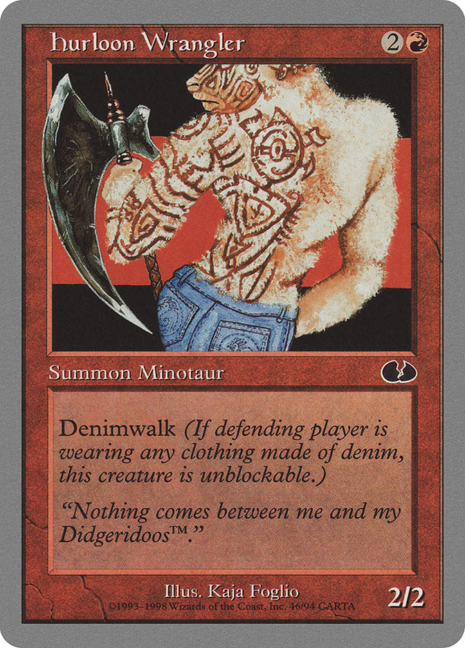 Hurloon Wrangler [Unglued] - Magic: The Gathering - Card Brawlers | Quebec | Canada |