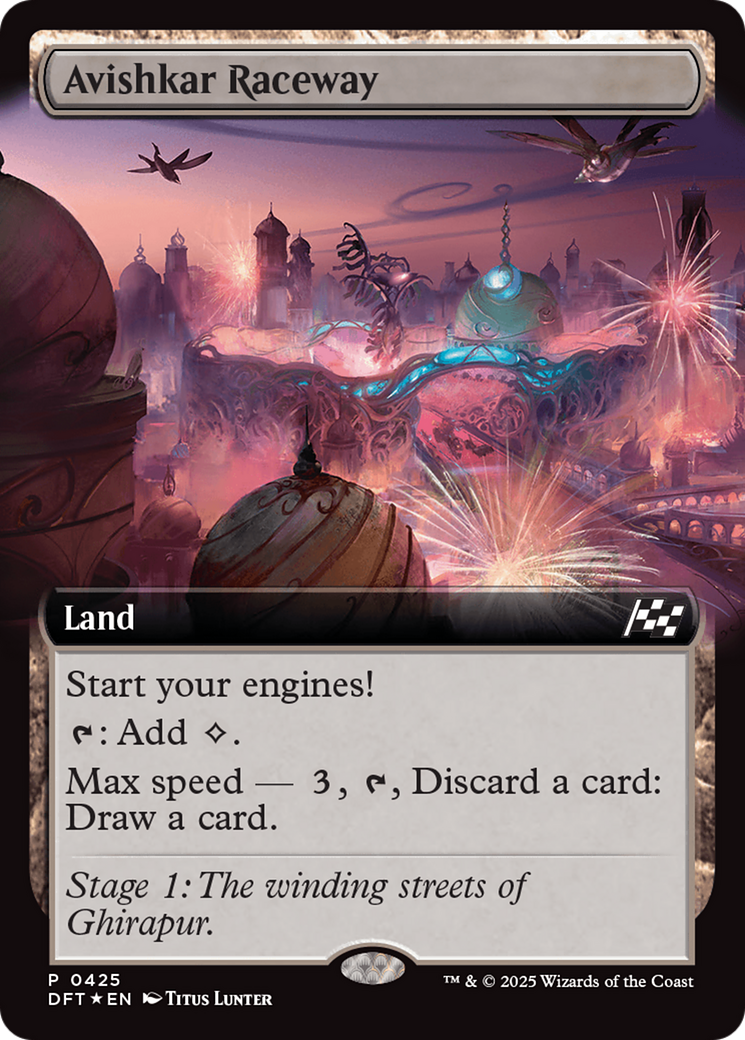 Avishkar Raceway (Extended Art) [Aetherdrift] - Magic: The Gathering - Card Brawlers | Quebec | Canada |