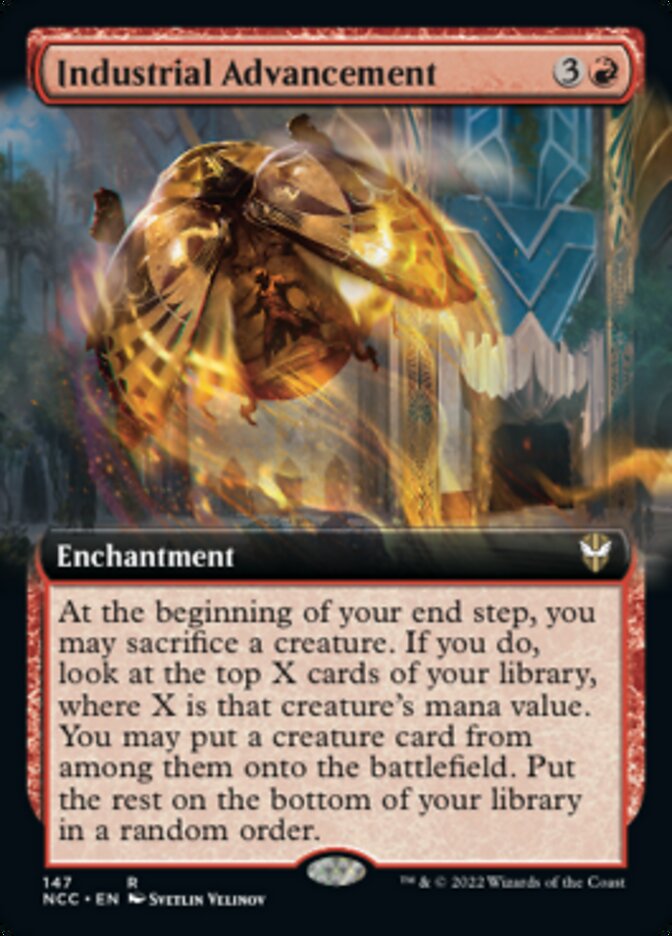 Industrial Advancement (Extended Art) [Streets of New Capenna Commander] - Magic: The Gathering - Card Brawlers | Quebec | Canada |
