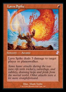 Lava Spike (Timeshifted) [Time Spiral Remastered] - Magic: The Gathering - Card Brawlers | Quebec | Canada |