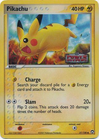 Pikachu (57/108) (Stamped) [EX: Power Keepers] - Pokémon - Card Brawlers | Quebec | Canada |