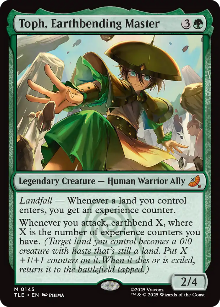 Toph, Earthbending Master [Avatar: The Last Airbender: Eternal-Legal] - Magic: The Gathering - Card Brawlers | Quebec | Canada |