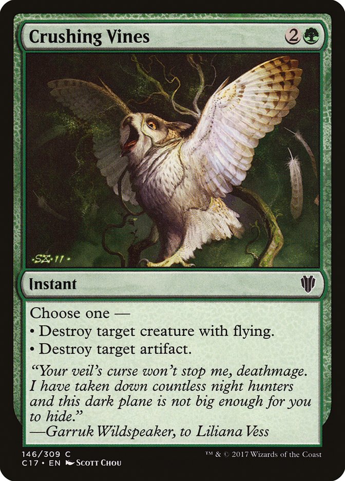 Crushing Vines [Commander 2017] - Magic: The Gathering - Card Brawlers | Quebec | Canada |