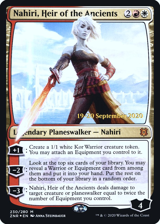 Nahiri, Heir of the Ancients [Zendikar Rising Prerelease Promos] - Magic: The Gathering - Card Brawlers | Quebec | Canada |