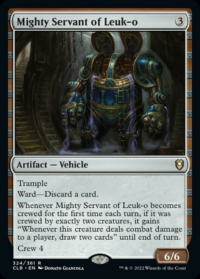 Mighty Servant of Leuk-o [Commander Legends: Battle for Baldur's Gate] - Magic: The Gathering - Card Brawlers | Quebec | Canada |