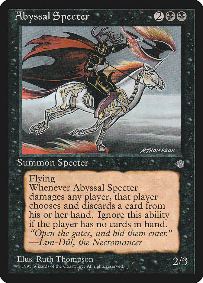 Abyssal Specter [Ice Age] - Magic: The Gathering - Card Brawlers | Quebec | Canada |
