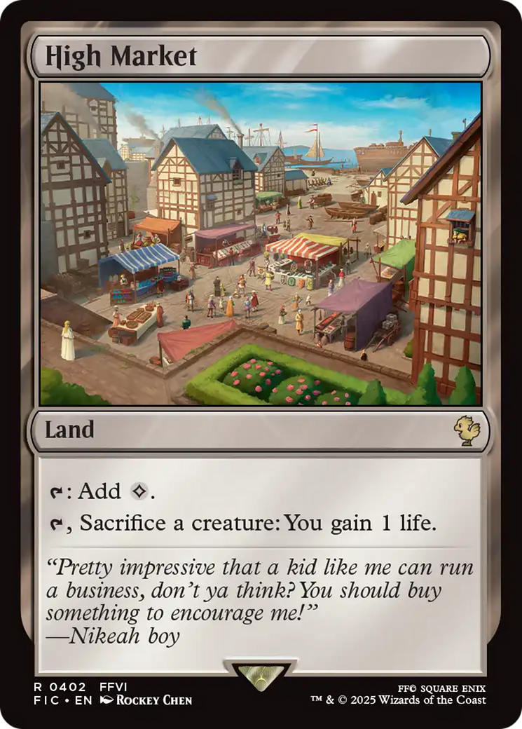 High Market [FINAL FANTASY Commander] - Magic: The Gathering - Card Brawlers | Quebec | Canada |