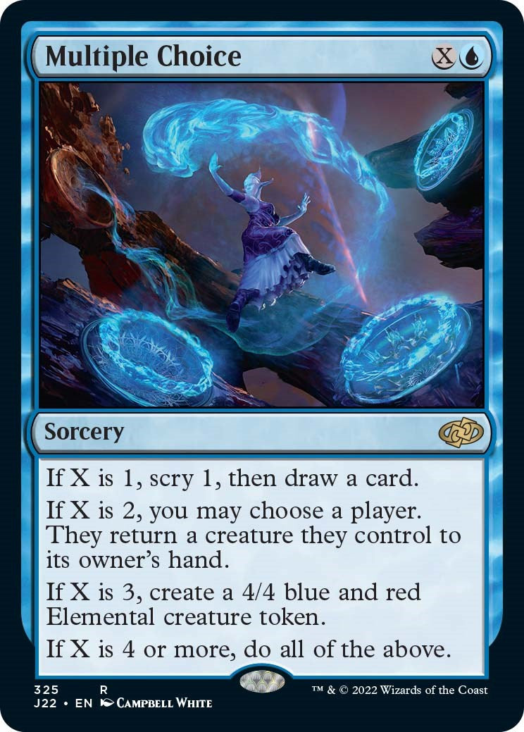 Multiple Choice [Jumpstart 2022] - Magic: The Gathering - Card Brawlers | Quebec | Canada |
