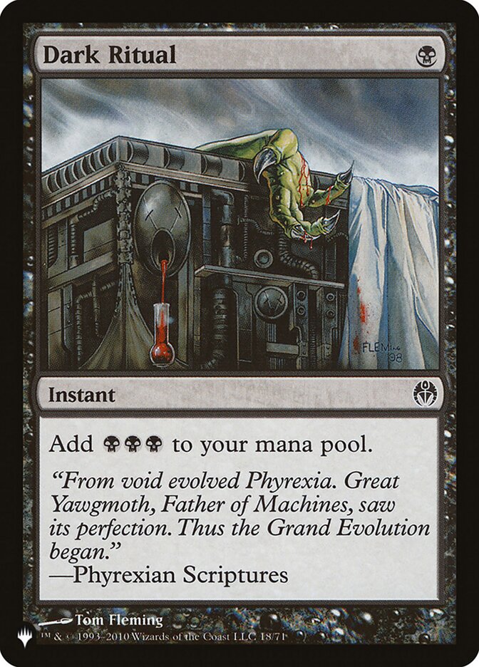 Dark Ritual [The List] - Magic: The Gathering - Card Brawlers | Quebec | Canada |