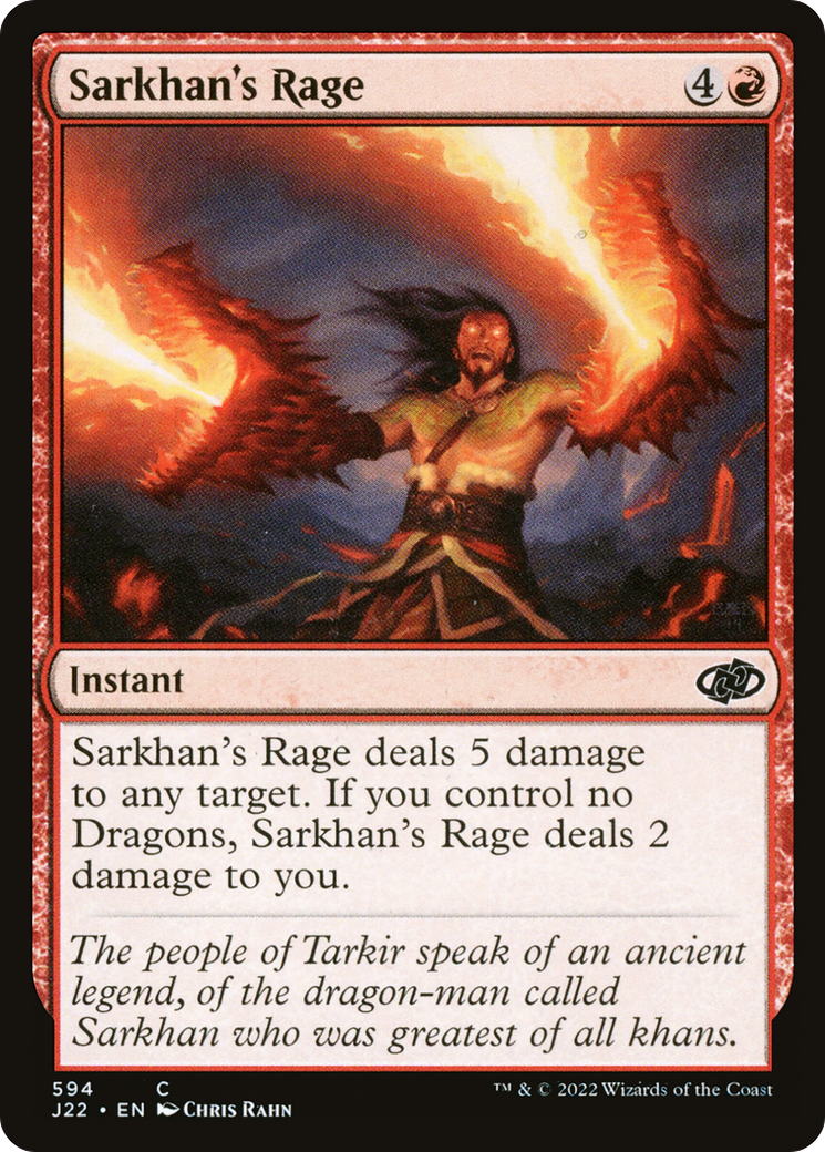 Sarkhan's Rage [Jumpstart 2022] - Magic: The Gathering - Card Brawlers | Quebec | Canada |