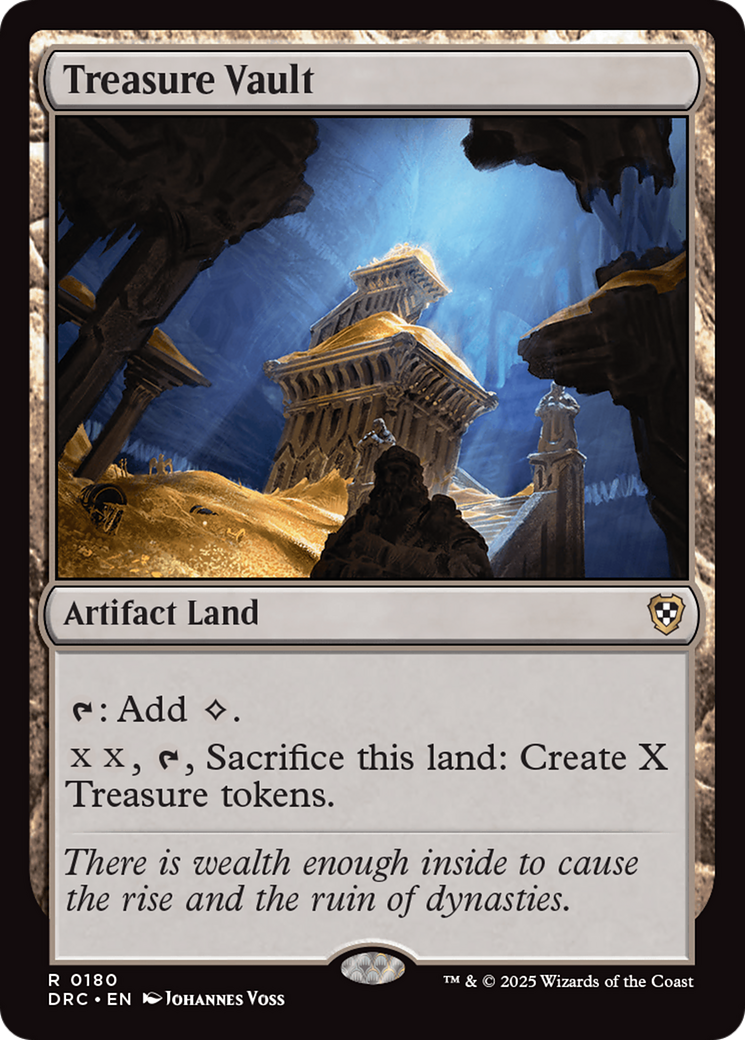 Treasure Vault [Aetherdrift Commander] - Magic: The Gathering - Card Brawlers | Quebec | Canada |