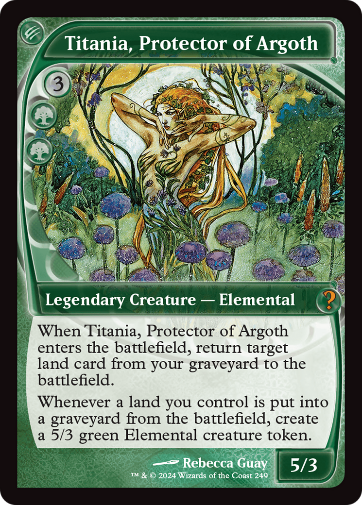 Titania, Protector of Argoth (Future Sight) [Mystery Booster 2] - Magic: The Gathering - Card Brawlers | Quebec | Canada |