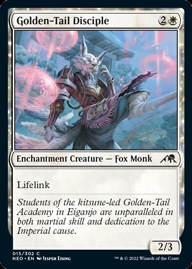 Golden-Tail Disciple [Kamigawa: Neon Dynasty] - Magic: The Gathering - Card Brawlers | Quebec | Canada |