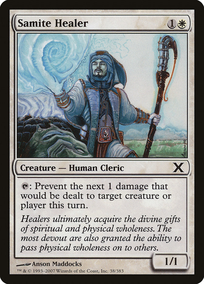 Samite Healer [Tenth Edition] - Magic: The Gathering - Card Brawlers | Quebec | Canada |