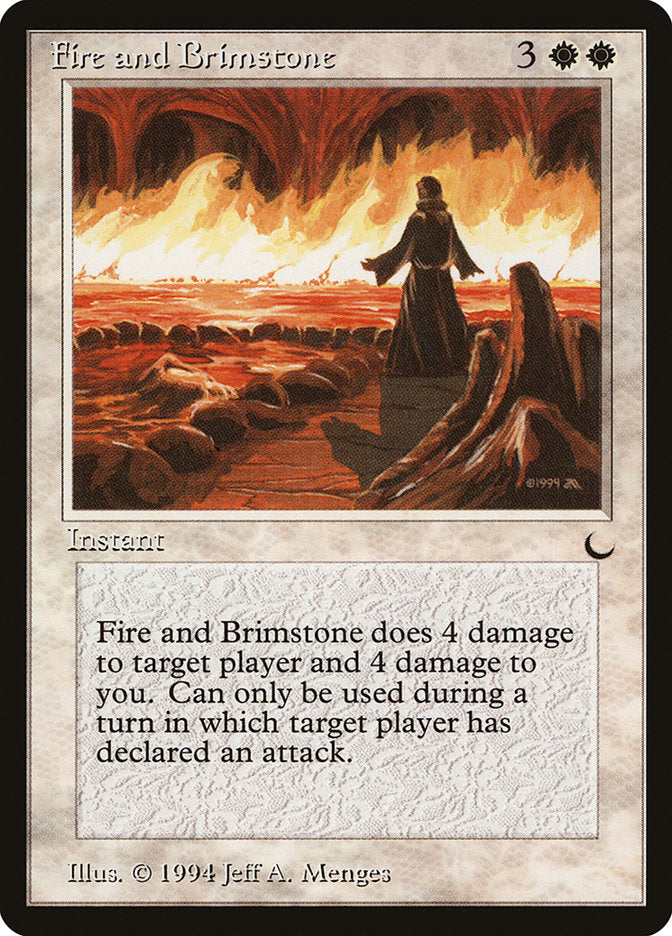 Fire and Brimstone [The Dark] - Magic: The Gathering - Card Brawlers | Quebec | Canada |