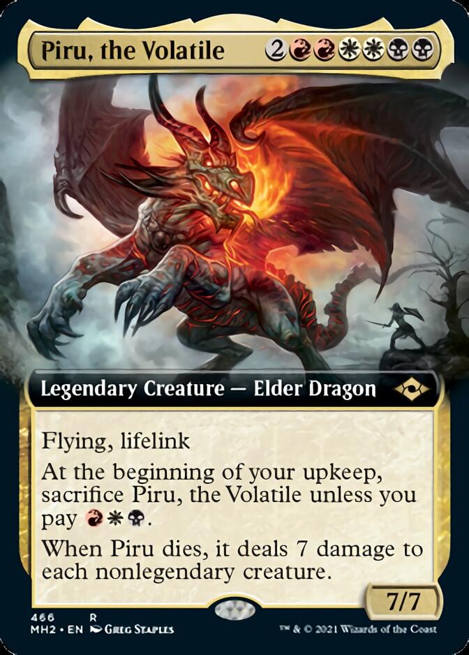 Piru, the Volatile (Extended Art) [Modern Horizons 2] - Magic: The Gathering - Card Brawlers | Quebec | Canada |