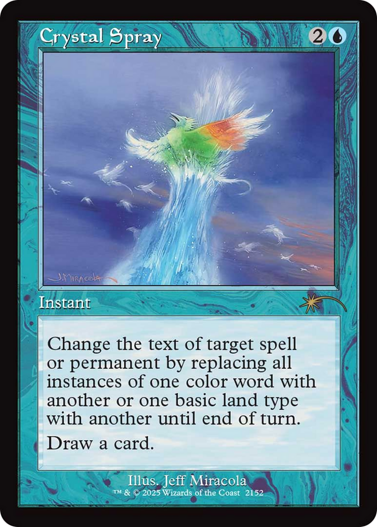 Crystal Spray (Retro Frame) [Secret Lair Drop Series] - Magic: The Gathering - Card Brawlers | Quebec | Canada |