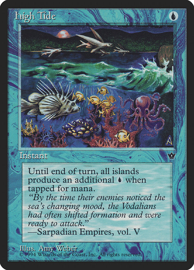 High Tide (Amy Weber) [Fallen Empires] - Magic: The Gathering - Card Brawlers | Quebec | Canada |
