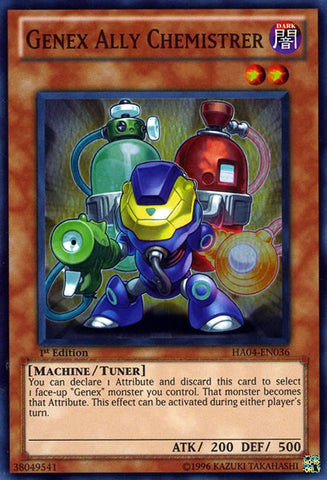 Genex Ally Chemistrer [HA04-EN036] Super Rare - Yu-Gi-Oh! - Card Brawlers | Quebec | Canada |