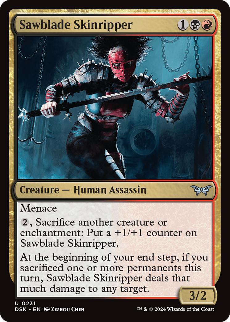 Sawblade Skinripper [Duskmourn: House of Horror] - Magic: The Gathering - Card Brawlers | Quebec | Canada |