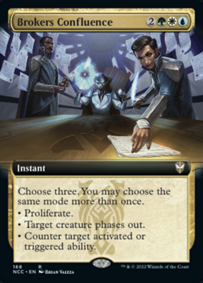Brokers Confluence (Extended Art) [Streets of New Capenna Commander] - Magic: The Gathering - Card Brawlers | Quebec | Canada |