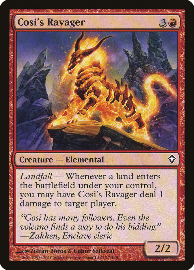 Cosi's Ravager [Worldwake] - Magic: The Gathering - Card Brawlers | Quebec | Canada |