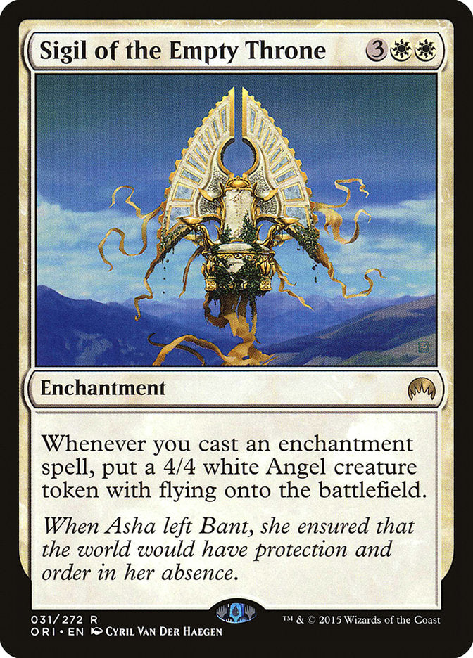 Sigil of the Empty Throne [Magic Origins] - Magic: The Gathering - Card Brawlers | Quebec | Canada |