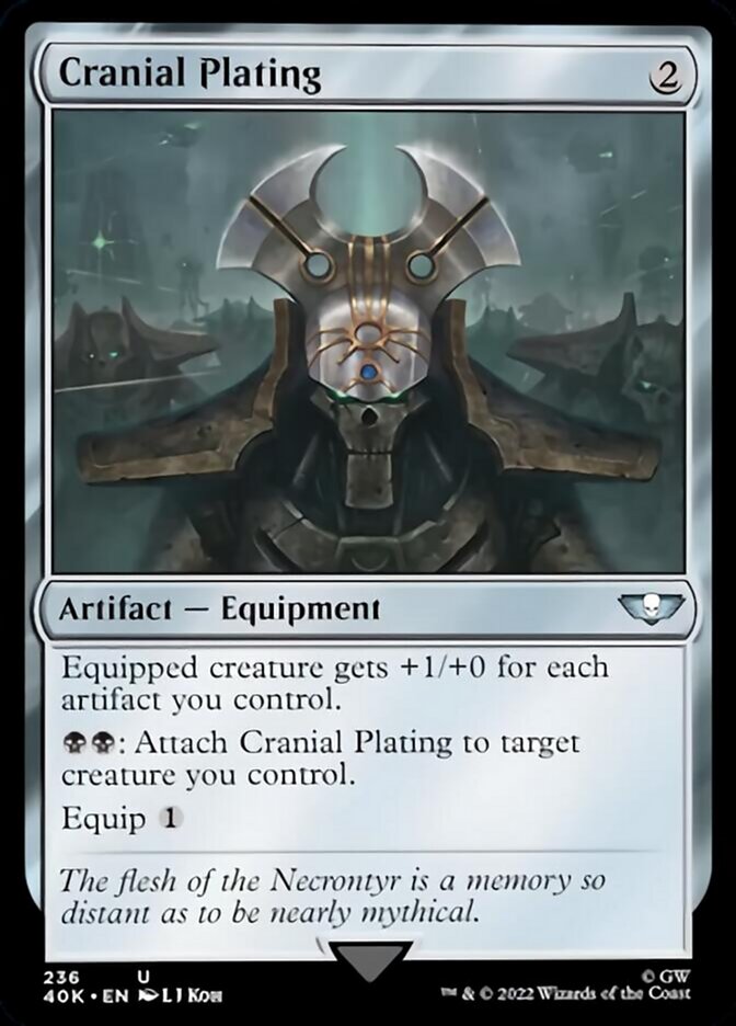 Cranial Plating [Warhammer 40,000] - Magic: The Gathering - Card Brawlers | Quebec | Canada |