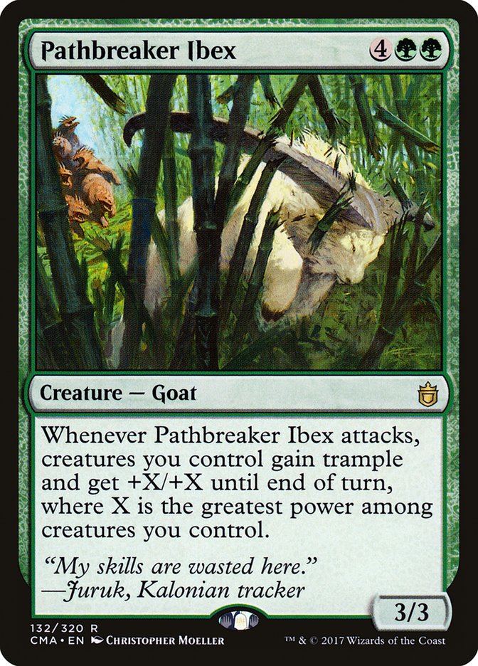 Pathbreaker Ibex [Commander Anthology] - Magic: The Gathering - Card Brawlers | Quebec | Canada |