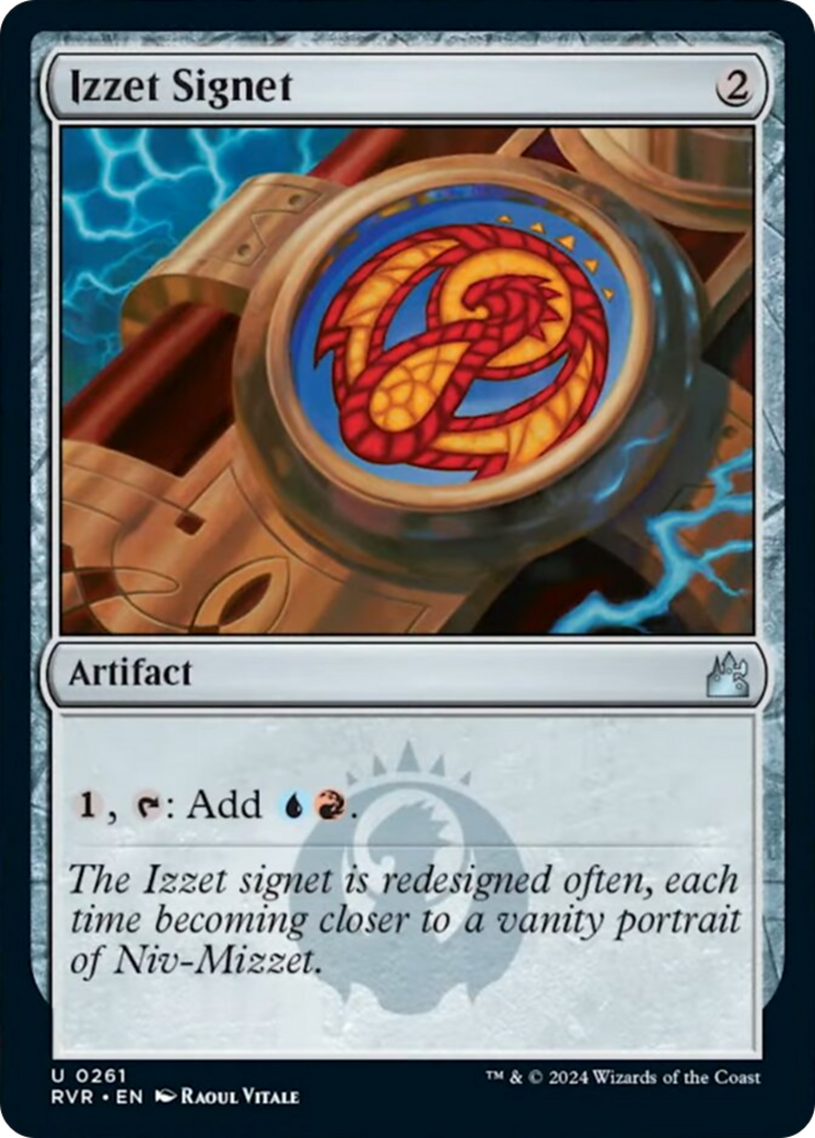 Izzet Signet [Ravnica Remastered] - Magic: The Gathering - Card Brawlers | Quebec | Canada |